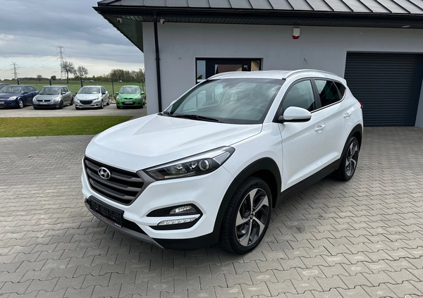 Hyundai Tucson cena 75900 przebieg: 149000, rok produkcji 2018 z Glinojeck małe 497